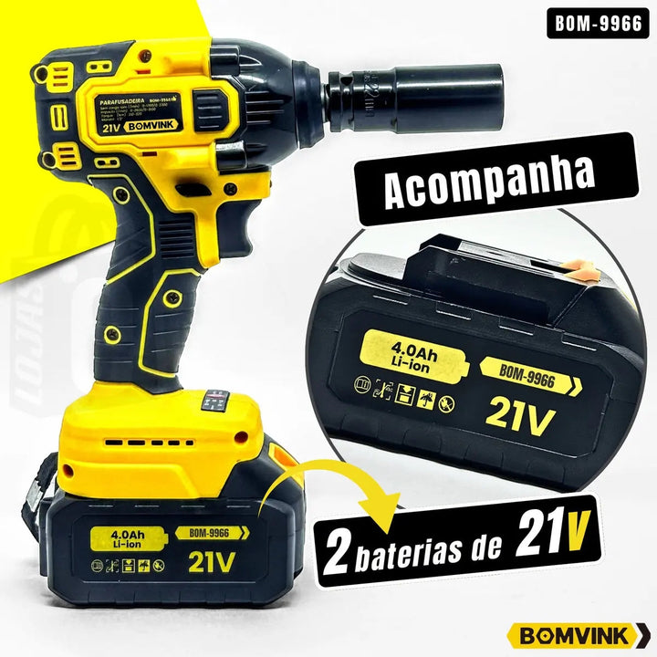 Chave De Impacto 21v 600nm - Bom 9964