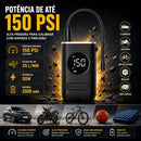 Compressor de Ar Portátil Digital Recarregável