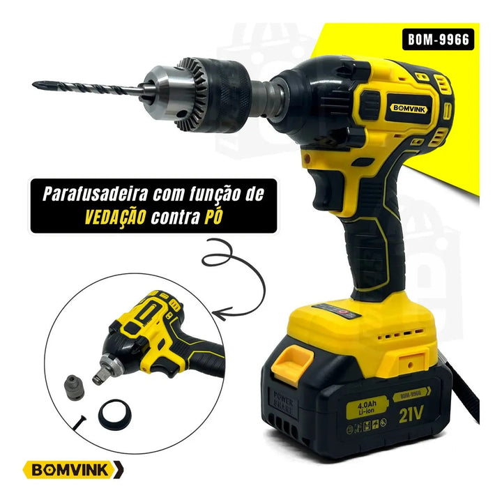 Chave De Impacto 21v 600nm - Bom 9964