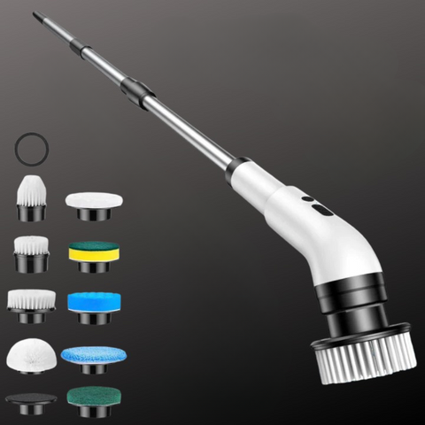 Super Escova PowerClean 9x Pro™ – Limpeza Profunda Sem Esforço