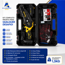 Mini Motosserra Elétrica Spark BR 21V Sem Fio + 2 Baterias | Kit Completo para Poda