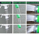Mangueira Mágica Retrátil Flexível Elástica 30 Mts 7 Jatos Jardim e Carro