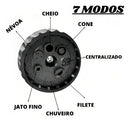 Mangueira Mágica Retrátil Flexível Elástica 30 Mts 7 Jatos Jardim e Carro