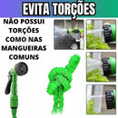 Mangueira Mágica Retrátil Flexível Elástica 30 Mts 7 Jatos Jardim e Carro