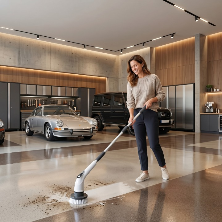 Super Escova PowerClean 9x Pro™ – Limpeza Profunda Sem Esforço
