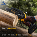 Mini Motosserra Elétrica Spark BR 21V Sem Fio + 2 Baterias | Kit Completo para Poda