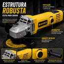 Esmerilhadeira Angular 710W Corte Metal Desbaste Profissional